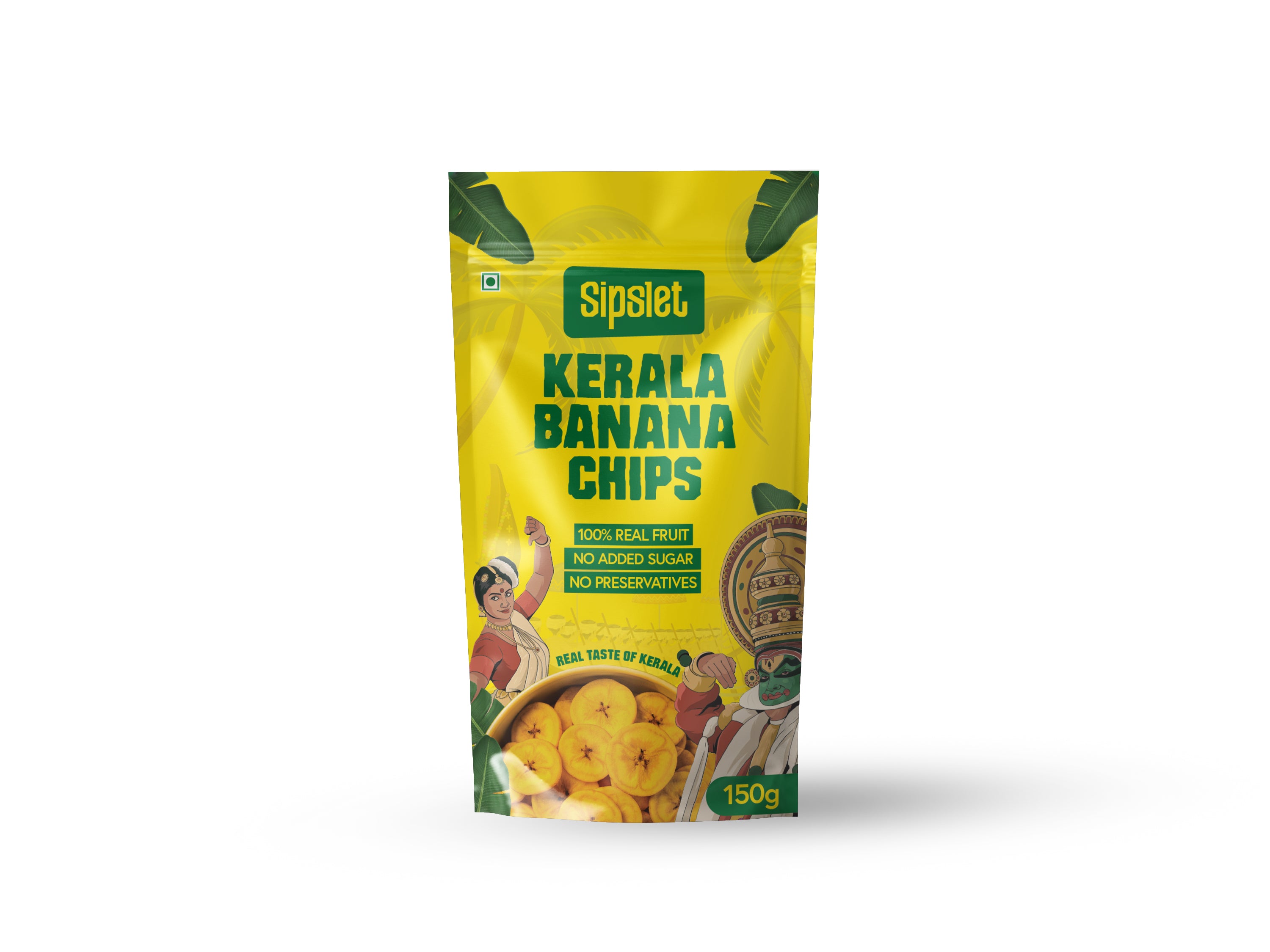 Sipslet Premuim Banana Chips 150g